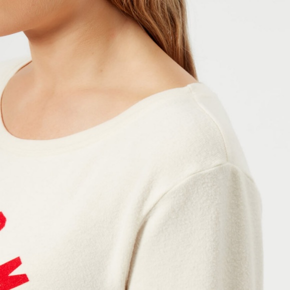 Wildfox This Is My Day Off Sweatshirt Baggy Jumper - Picture 5 of 8